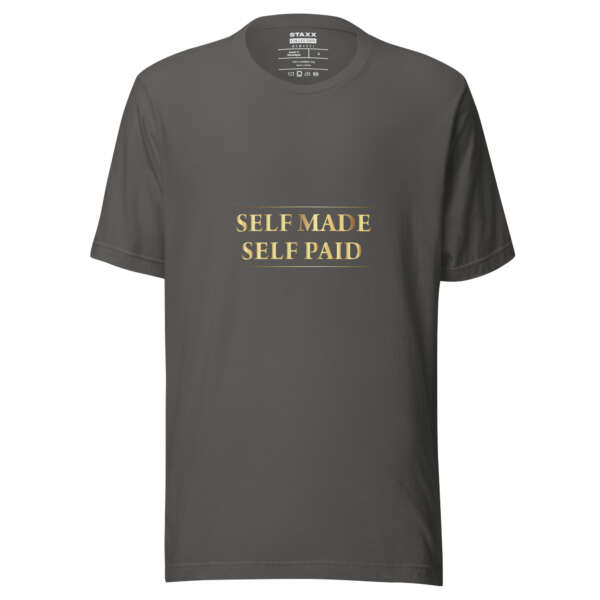 Self Made Self Paid Men's t-shirt - Image 3