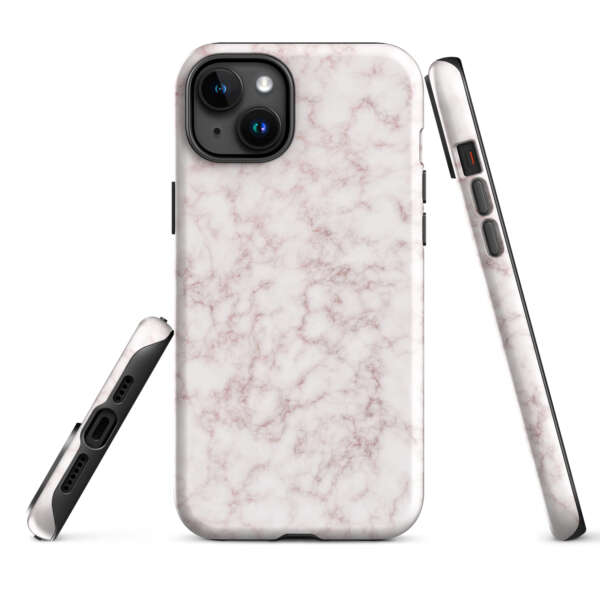 Rose Modern Fluid Marble Tough Case for iPhone® - Image 6