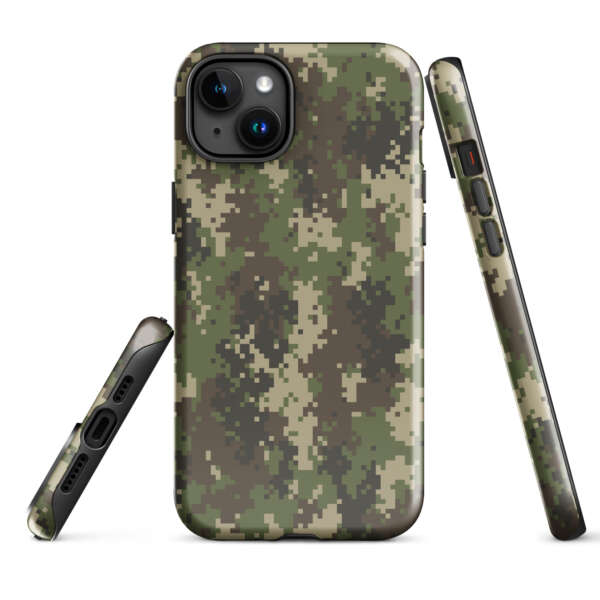 Green Camouflage Tough Case for iPhone® - Image 6