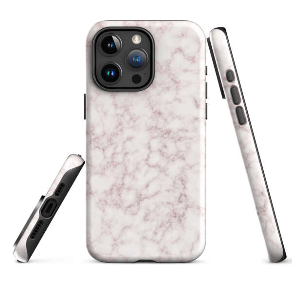 Rose Modern Fluid Marble Tough Case for iPhone®
