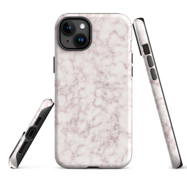 Rose Modern Fluid Marble Tough Case for iPhone® - Image 7