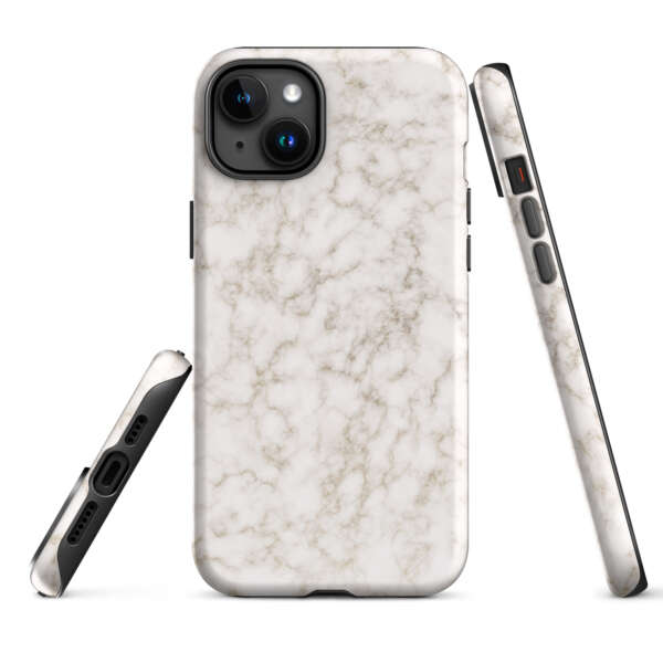 Bronze Modern Fluid Marble Tough Case for iPhone® - Image 7