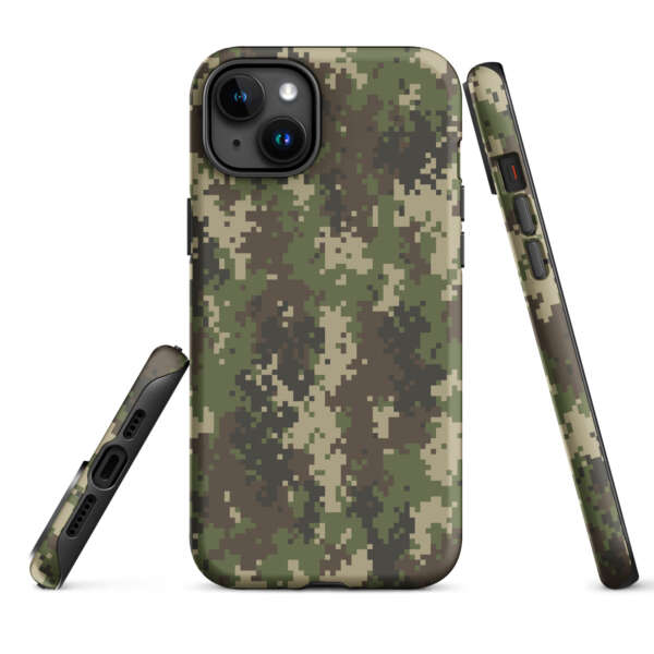Green Camouflage Tough Case for iPhone® - Image 7