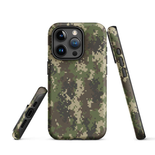 Green Camouflage Tough Case for iPhone® - Image 8