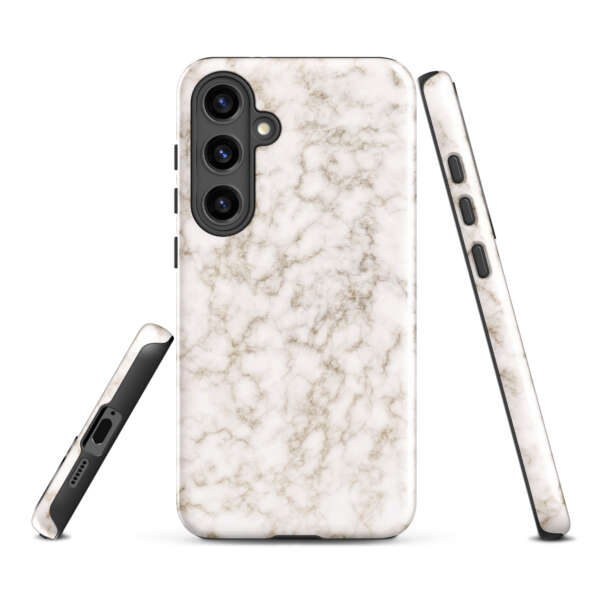 Bronze Modern Fluid Marble Tough case for Samsung® - Image 3
