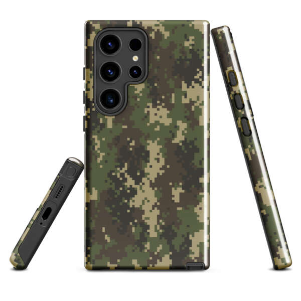 Green Camouflage Tough case for Samsung®