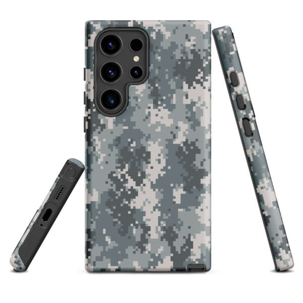 Grey Camouflage Tough case for Samsung® - Image 2