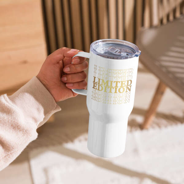 Limited Edition Travel mug with a handle - Image 2